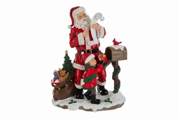 BABBO NATALE CON BAMBINO