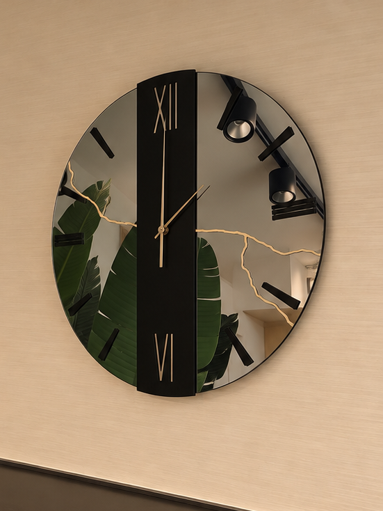 OROLOGIO VEGA CON SPECCHIO FUME'