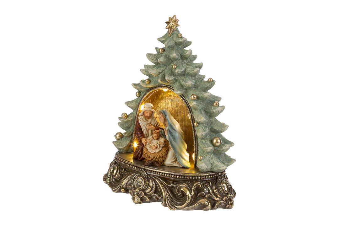 ALBERO LED CON SACRA FAMIGLIA