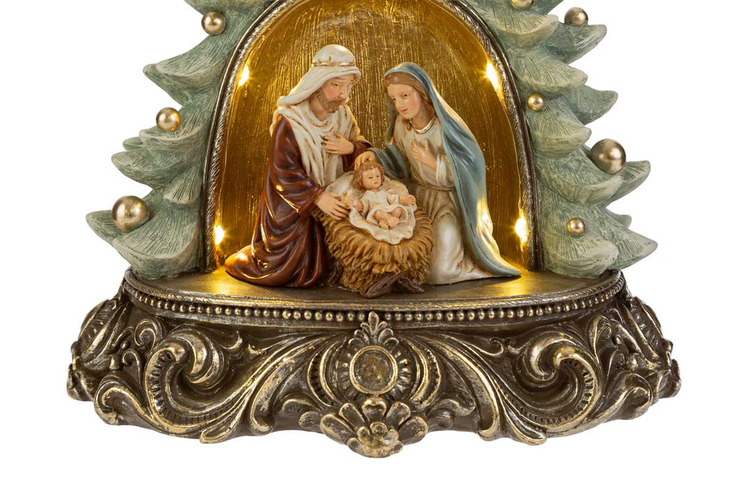 ALBERO LED CON SACRA FAMIGLIA
