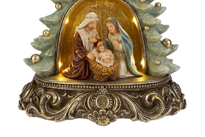 ALBERO LED CON SACRA FAMIGLIA