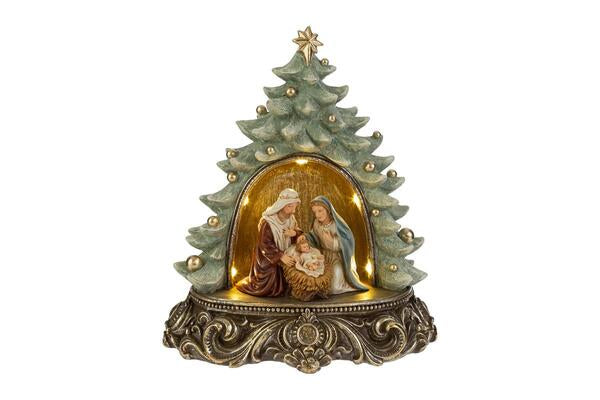 ALBERO LED CON SACRA FAMIGLIA