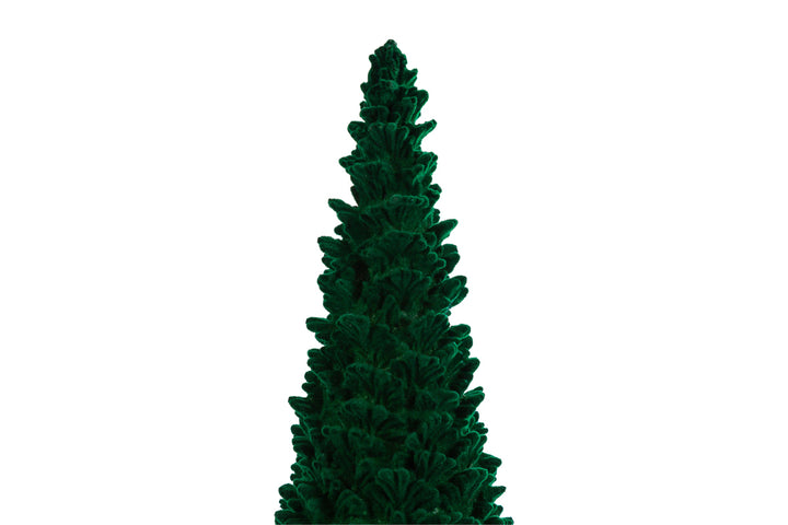 ALBERO VELLUTO VERDE LARGE