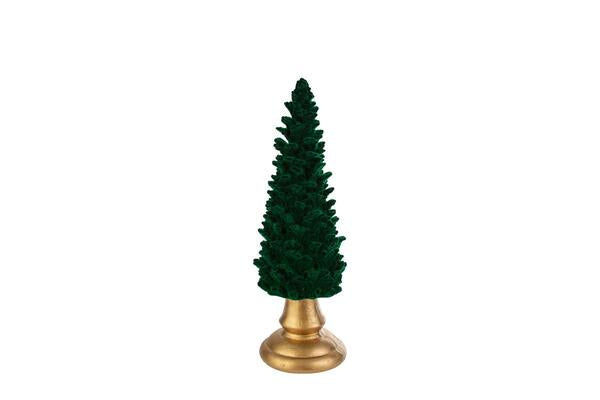 ALBERO IN VELLUTO VERDE SMALL