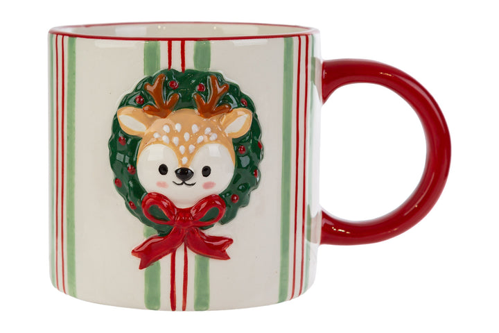 TAZZA RENNA NATALIZIA