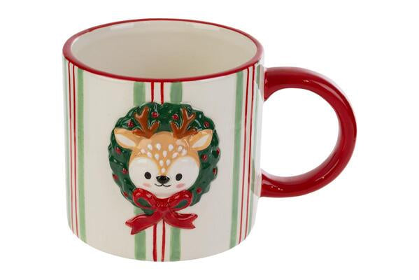 TAZZA RENNA NATALIZIA