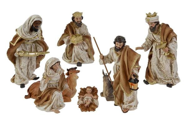 SET 8 PZ NATIVITA' NATURALE
