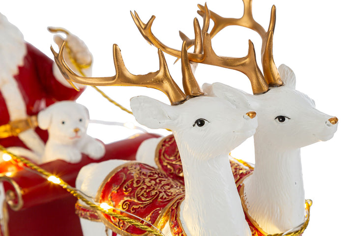 BABBO NATALE CON SLITTA