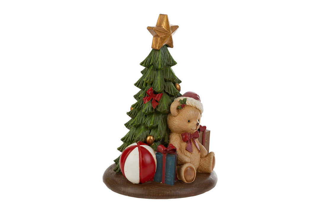 ALBERO NATALIZIO LED CON ORSETTO