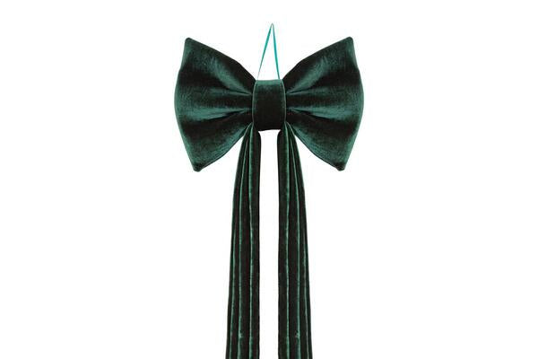 FIOCCO VELLUTO VERDE MEDIUM
