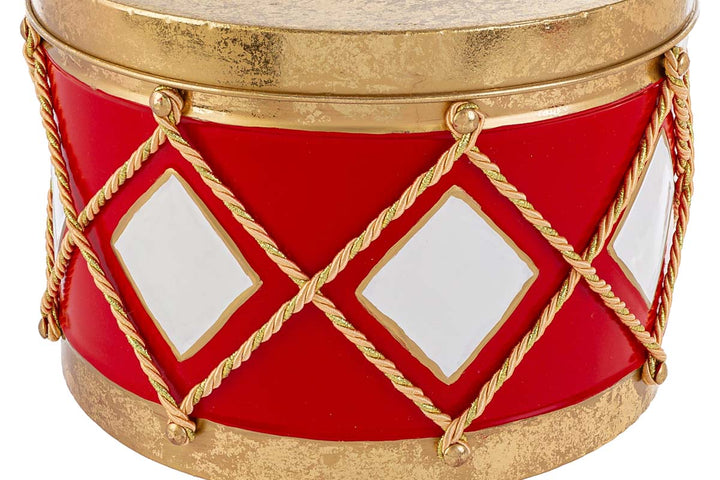 SCATOLA TAMBURO ROSSA SMALL