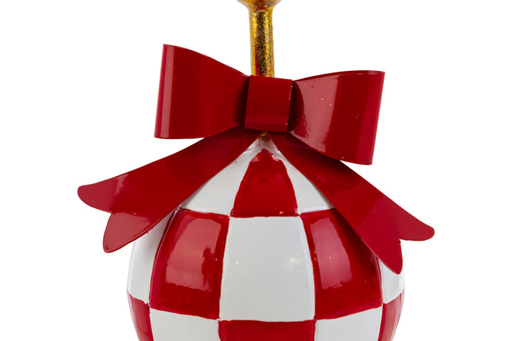 PORTACANDELE FIOCCO ORO SMALL