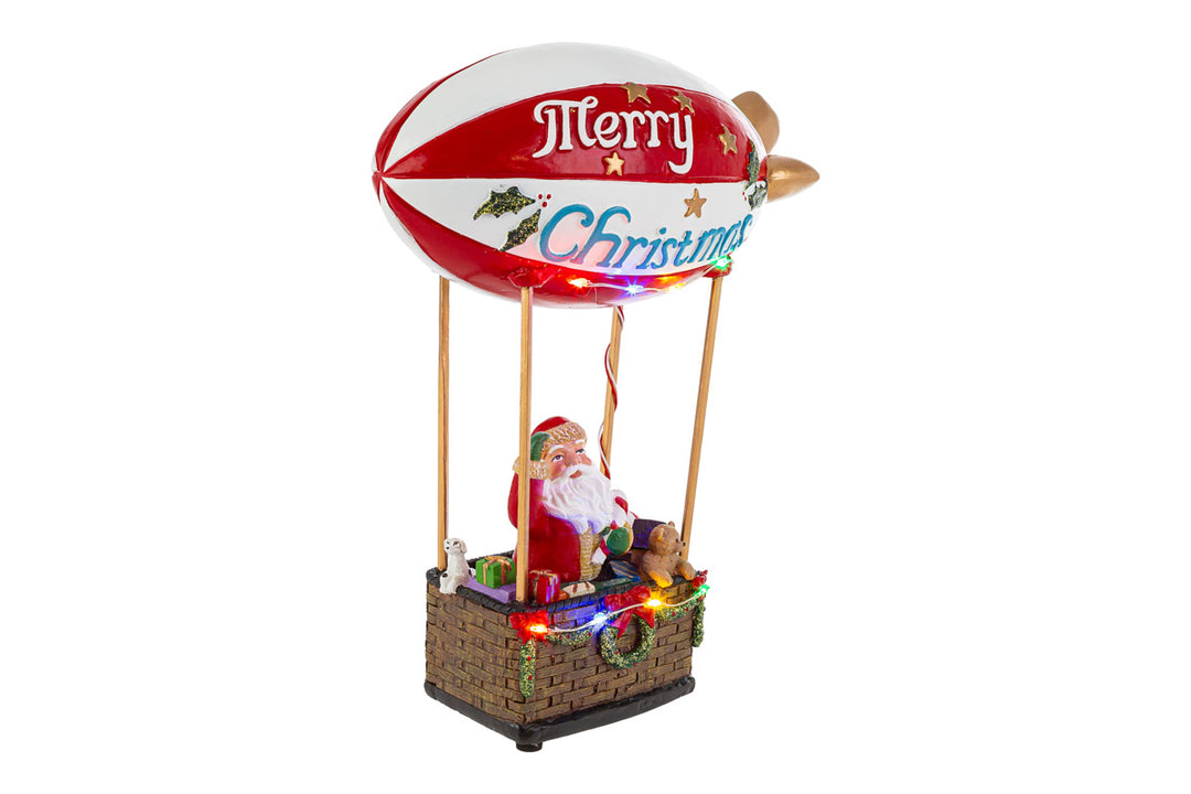 BABBO NATALE CON DIRIGIBILE