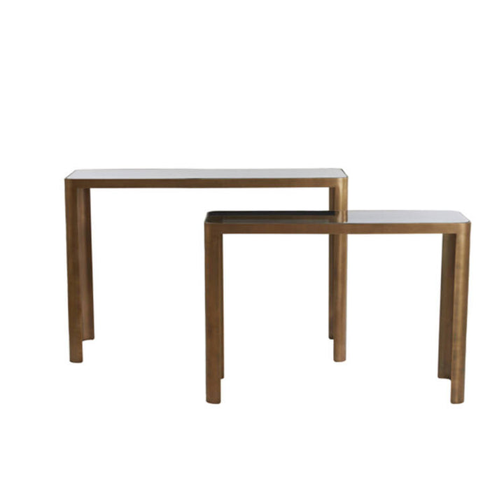 CONSOLLE RETTANGOLARE BRONZO ANTICO LARGE