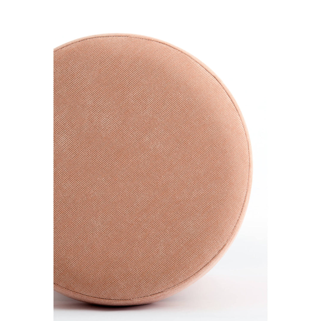 POUF IN TESSUTO CORALLO