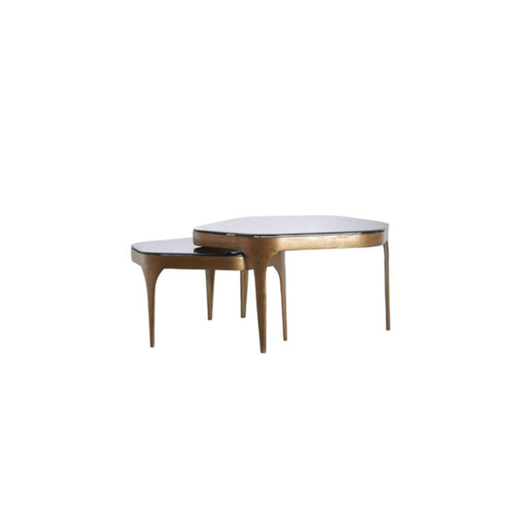 TAVOLINO IN METALLO ORO SMALL