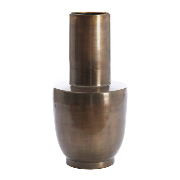 VASO DECORATIVO BRONZO ANTICO