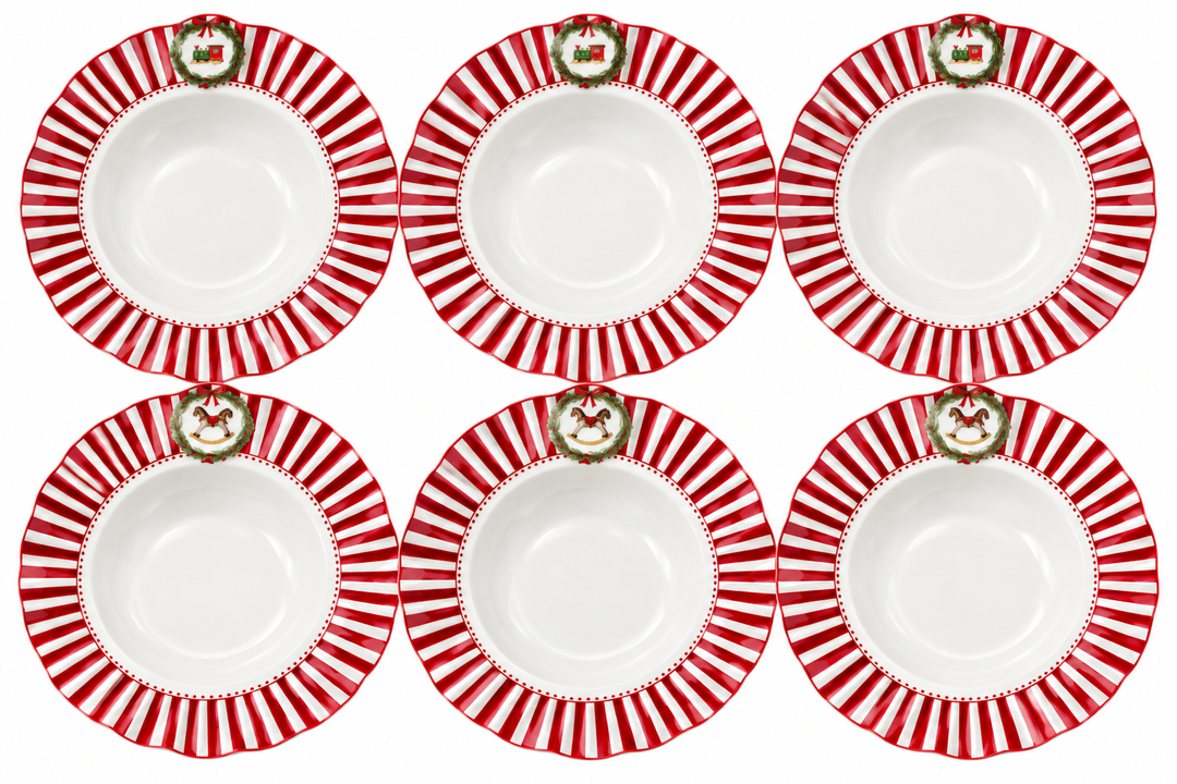 SET 6 PIATTI FONDI