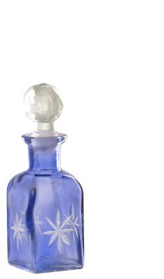 BOTTIGLIA DECORATIVA BLU