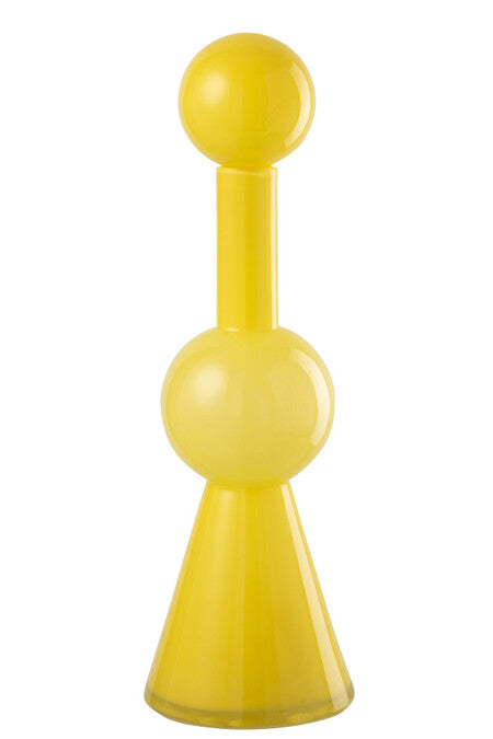 VASO BOTTIGLIA GIALLO LARGE