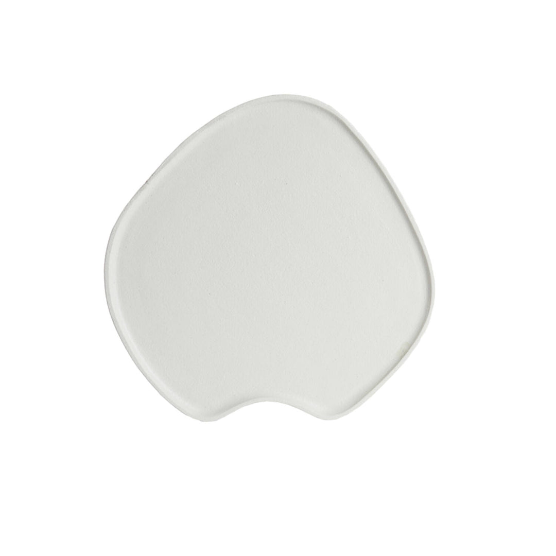 PIATTO DECORATIVO ONDULATO CREMA