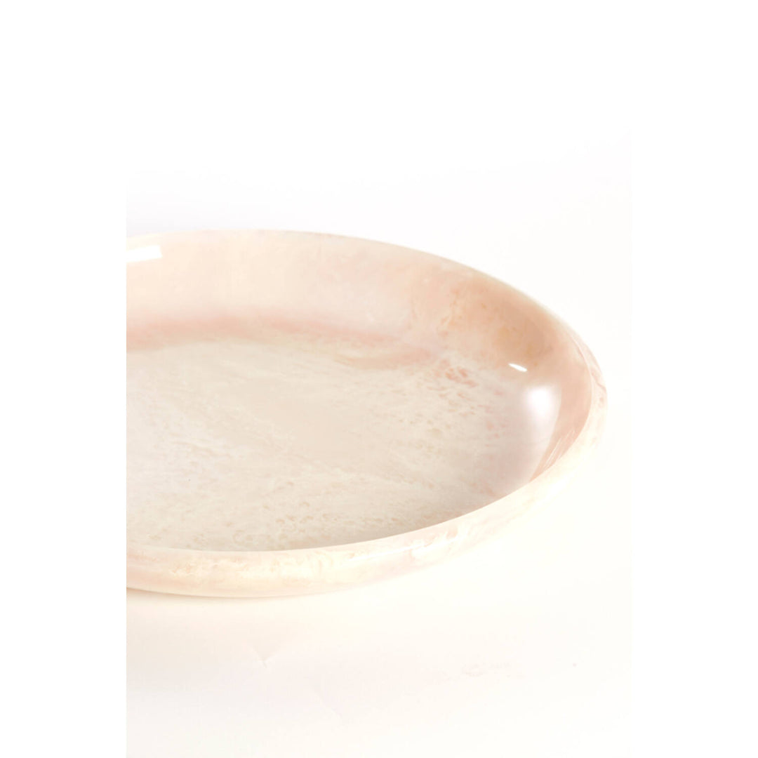 PIATTO DECORATIVO BIANCO