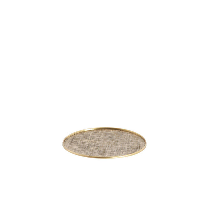 PIATTO DECORATIVO ORO