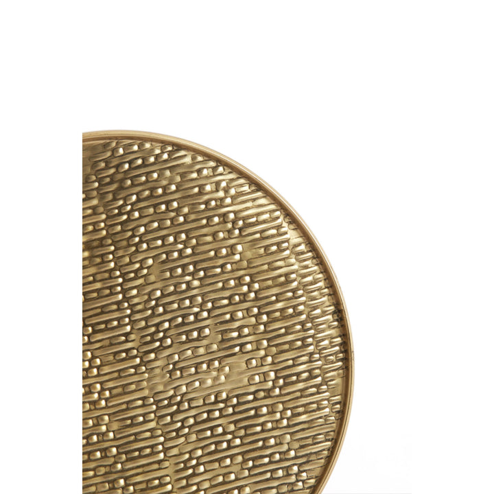PIATTO DECORATIVO ORO