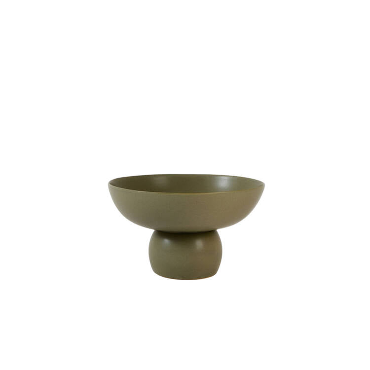 PIATTO DECORATIVO VERDE OLIVA SMALL