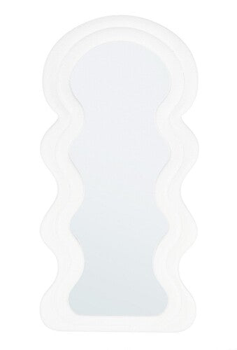 SPECCHIO IRREGOLARE BIANCO