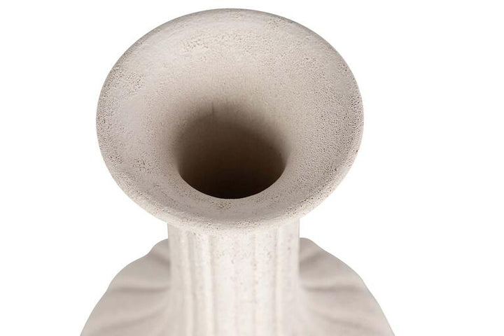 VASO IN CERAMICA BEIGE SMALL