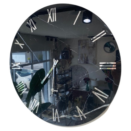 OROLOGIO IN MARMO NERO