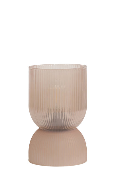 LAMPADA DA TAVOLA IN VETRO ORO ANTICO