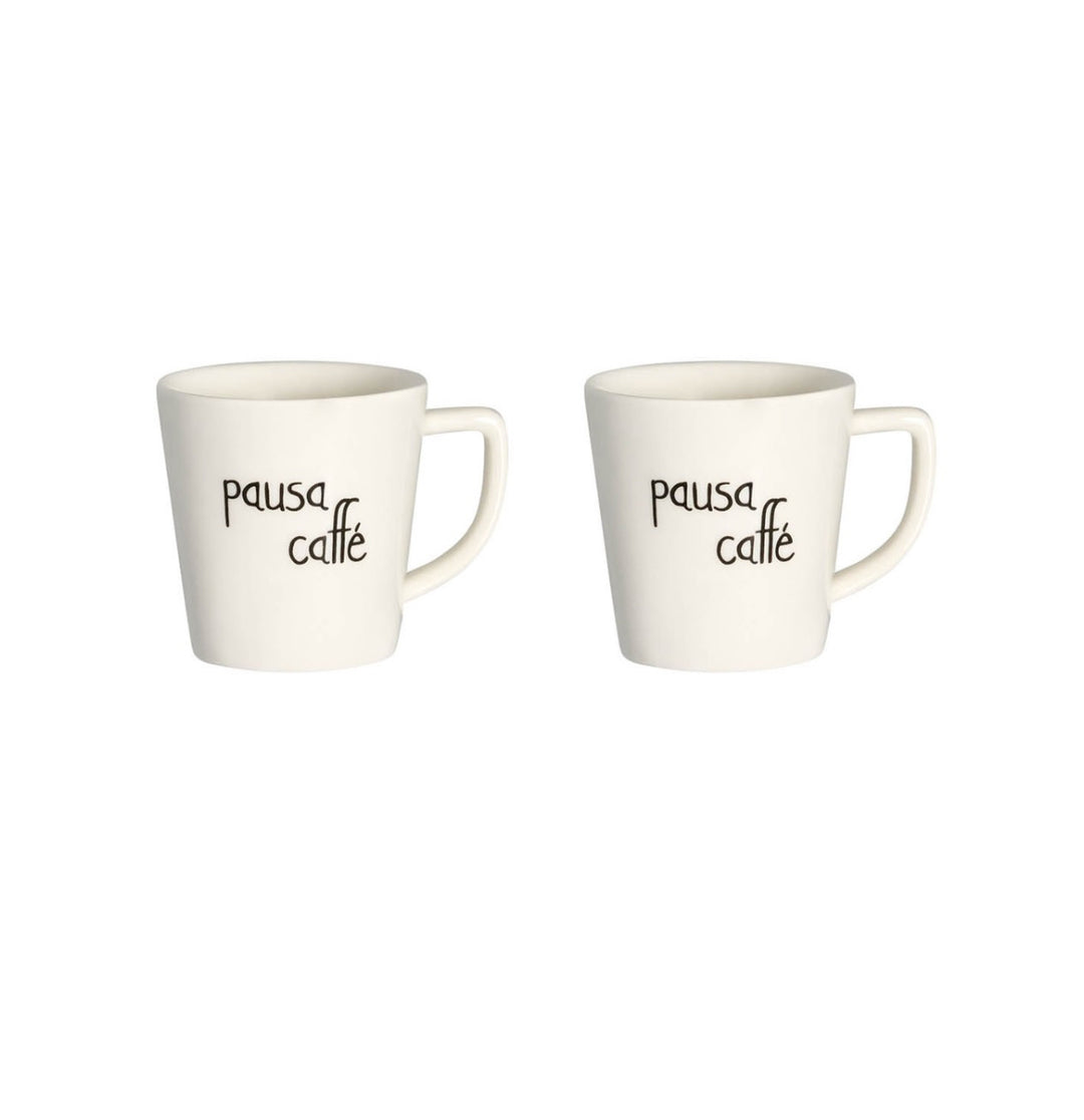 Set 2 tazze ‘pausa caffè’