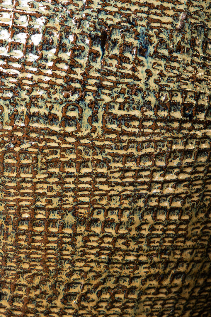 VASO DA TERRA IN CERAMICA BLU