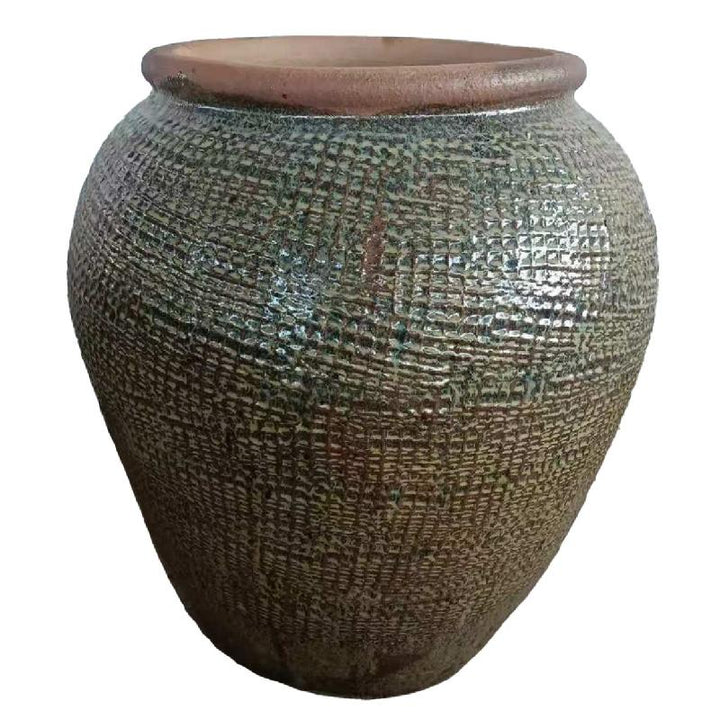 VASO DA TERRA IN CERAMICA BLU