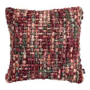 CUSCINO QUADRATO BORDEAUX