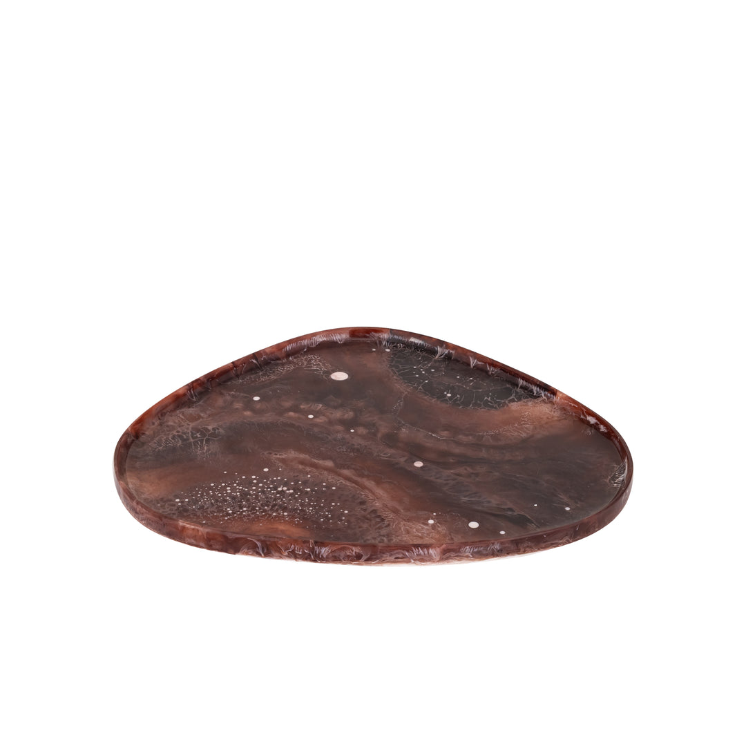 PIATTO DECORATIVO ROSSO LARGE