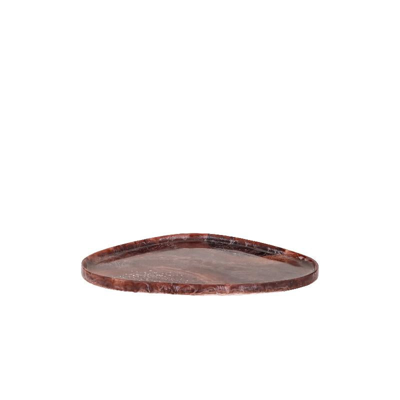 PIATTO DECORATIVO ROSSO SMALL