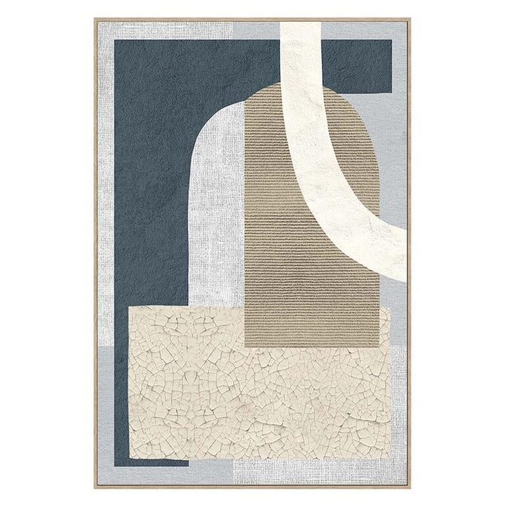 QUADRO ASTRATTO TONI DEL BLU