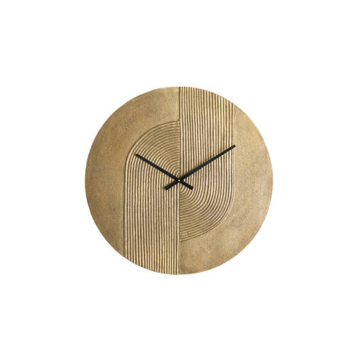 OROLOGIO ROTONDO IN METALLO BRONZO ANTICO