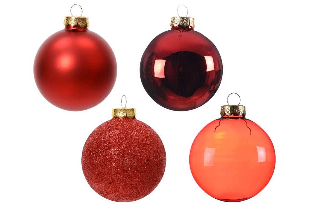 SET 42 PALLINE ROSSO