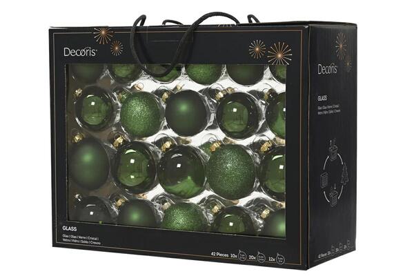 SET 42 PALLINE VERDE
