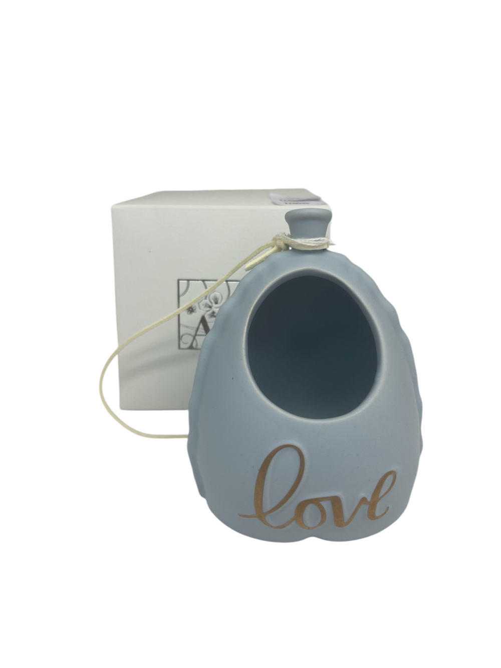 PALLONCINO PORTAPIANTA CELESTE