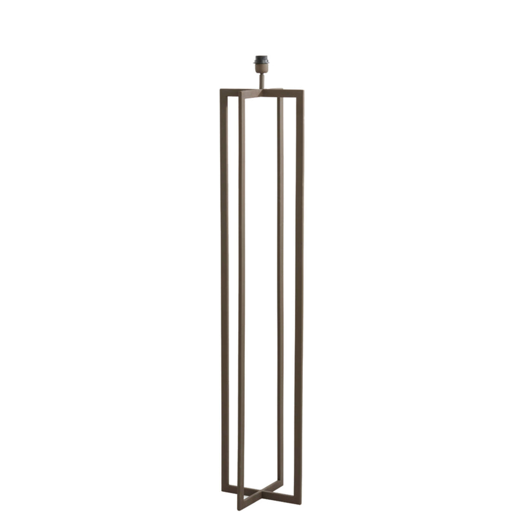LAMPADA DA TERRA MARRONE
