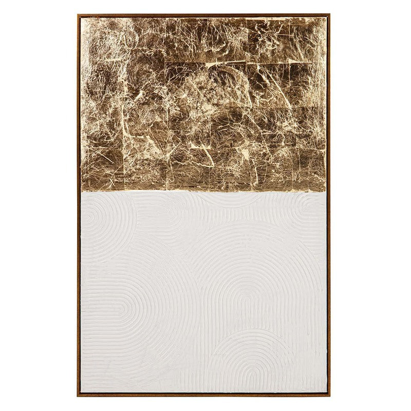 QUADRO CON FOGLIA ORO