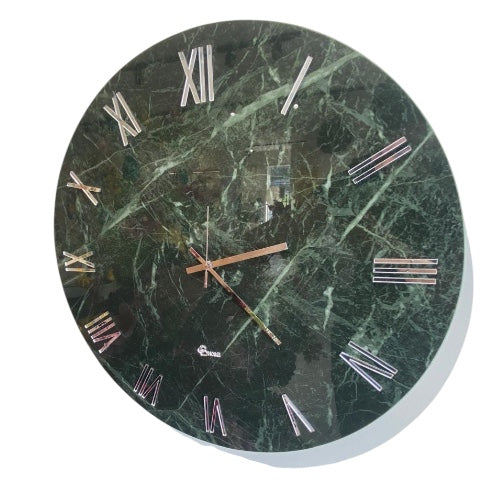 OROLOGIO IN MARMO VERDE