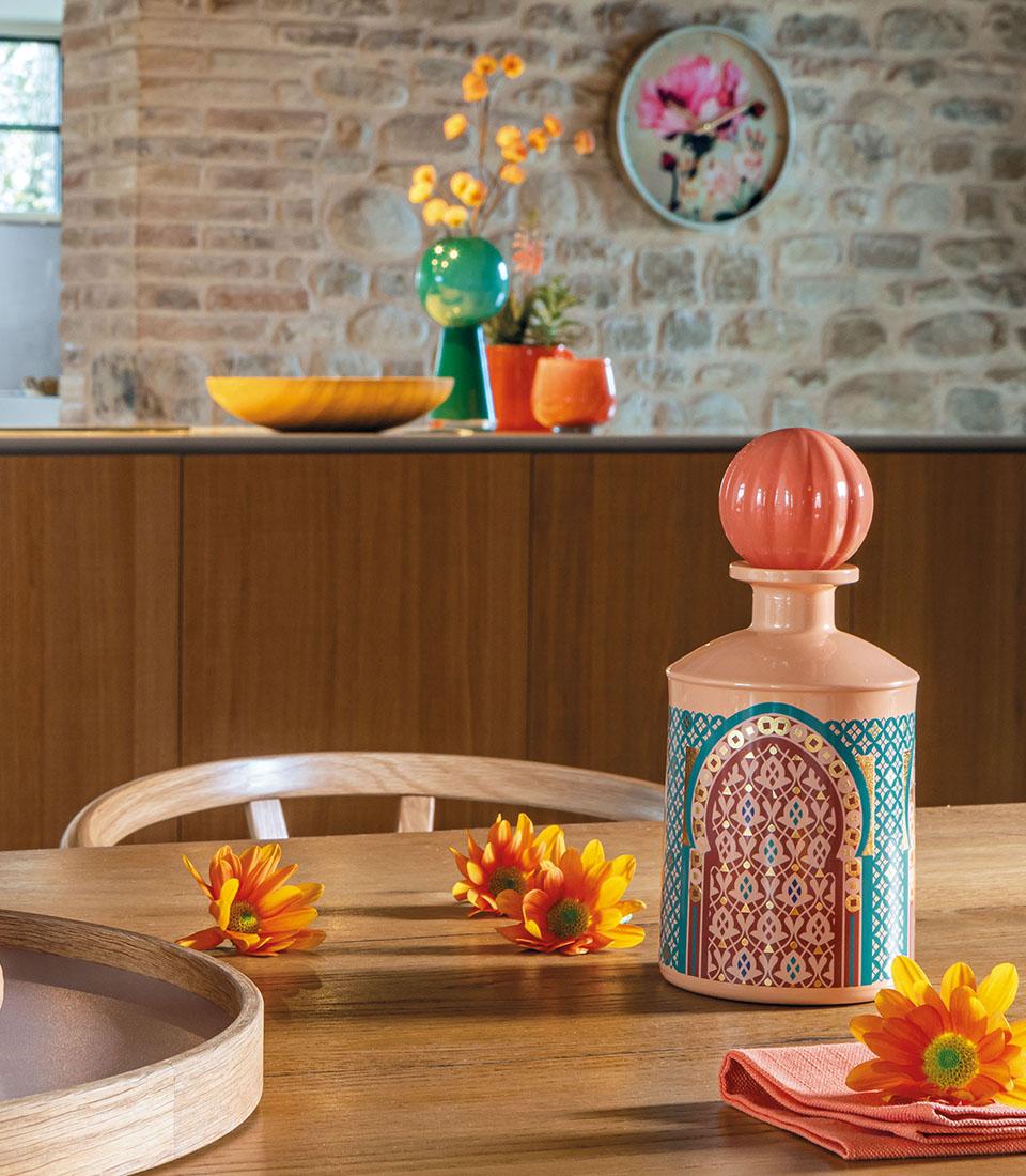 Bottiglia decorativa con tappo- Marrakech 0,70L