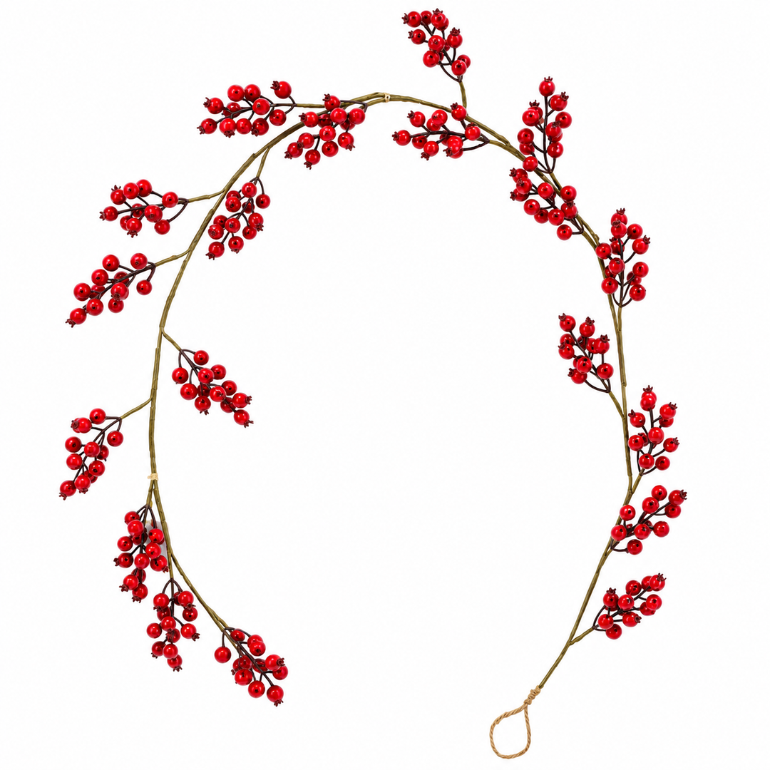 GHIRLANDINA DI BACCHE ROSSE