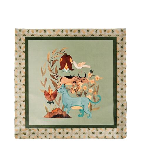 Cuscino 48x48 -verde salvia
